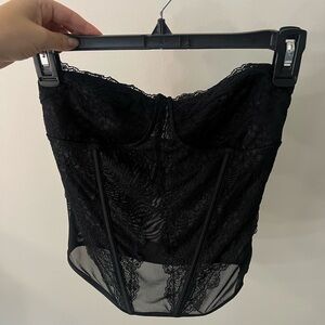 I.AM.GIA Black Lace Corset